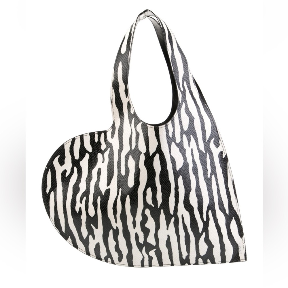Coperni Heart Leather Tote Bag